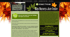 Desktop Screenshot of baysnurseryandacercentre.co.uk